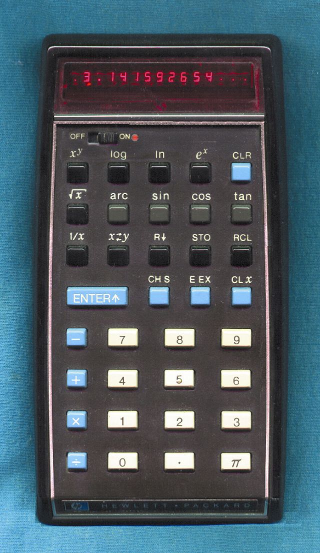 The original HP-35 (1972)